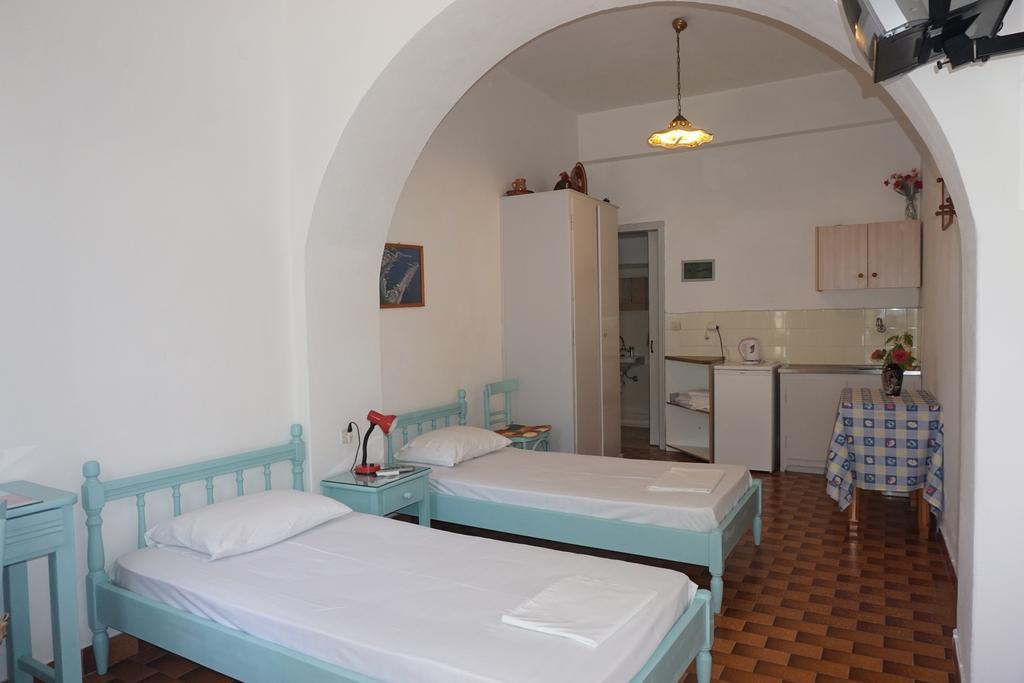 Patmos Maria Studios Скала Номер фото